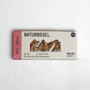 Naturriegel Apfel Mandel